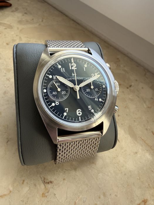 Hamilton Khaki Pilot Mechanical Chrono Full Set 2025 + gratisy! REZERWACJA