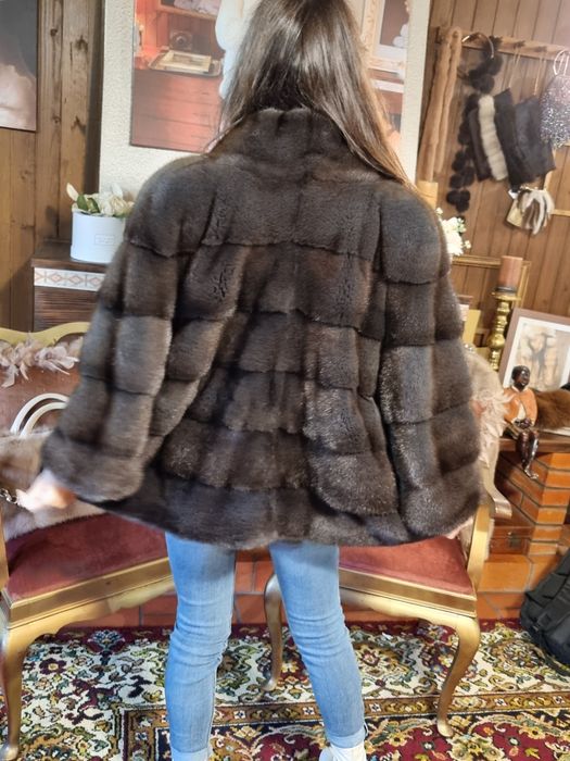 Casaco em pêlo natural de vison