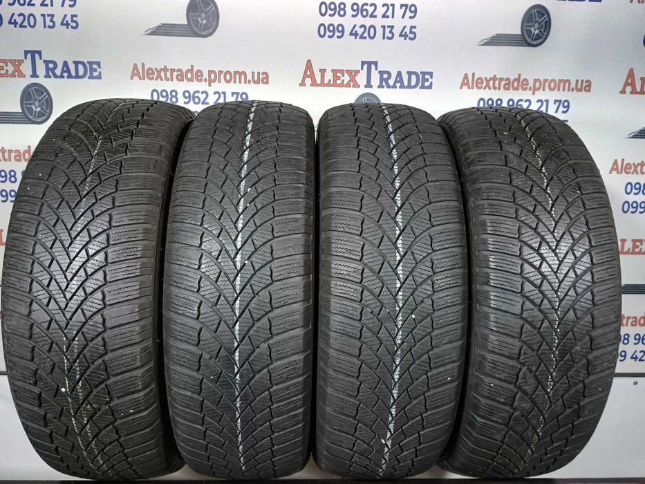 4 шт. 215/60 R17 Bridgestone Blizzak LM005 зимові шини б/у, протектор 6 мм