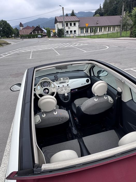 Na sprzedaż Fiat 500C kabriolet