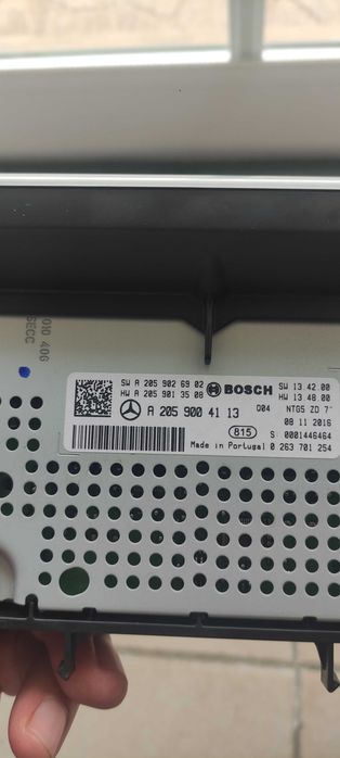 Monitor /Display Mercedes C 220 W205, como novo (original)