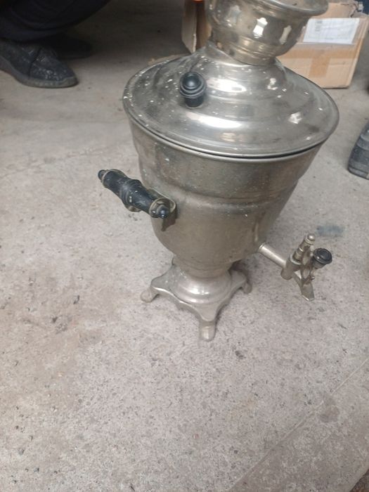 Самовар нержавейка с электрическим телом.