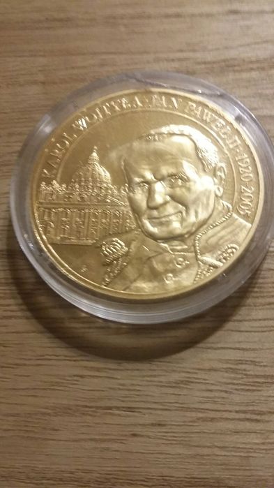 medal Wielcy Polacy Jan Paweł II