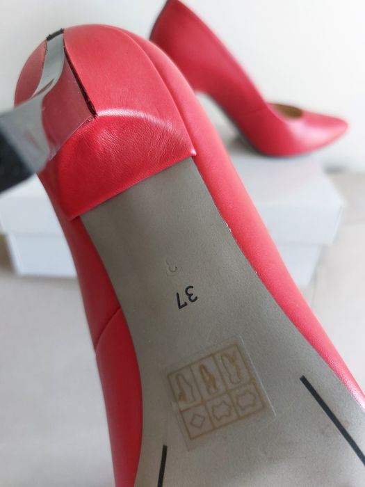 Buty szpilki czerwone