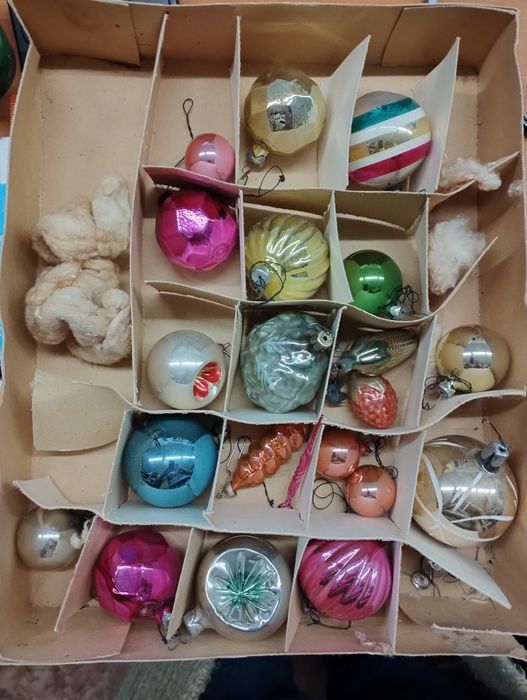 Игрушки новогодние, СССР,дед Мороз