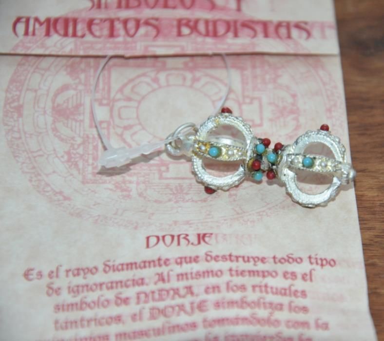 Símbolo Budista Dorje - Pendente para Colar