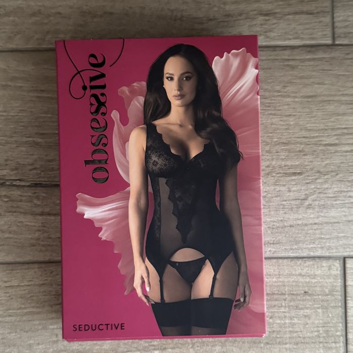 Gorset czarny 2xl/3xl