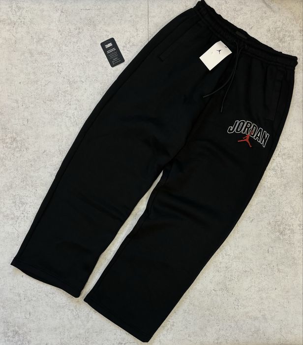 ОРИГІНАЛ! Штани Jordan Brooklyn fleece чорні | L