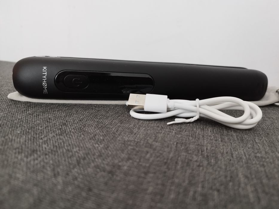 Bezprzewodowa mini prostownica do włosów Kityhome podróżna 2w1