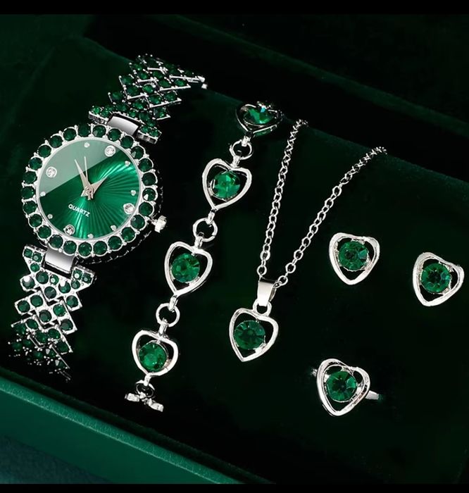 Zegarek damski komplet