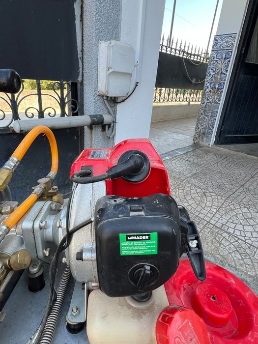 Máquina de sulfatar a Motor