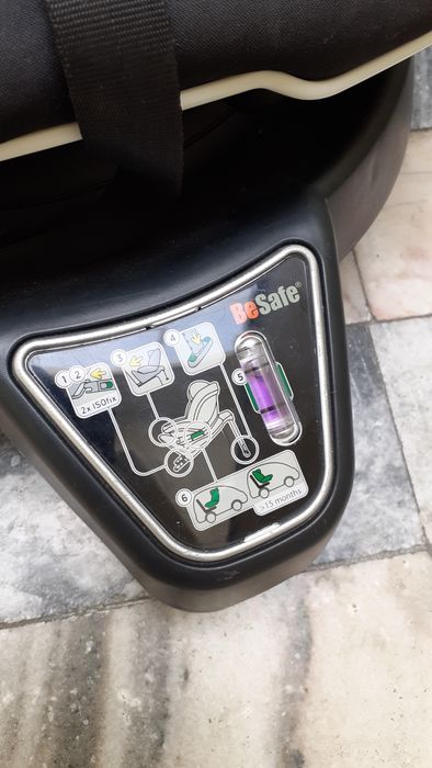 Cadeira auto isofix rotação 360 besafe