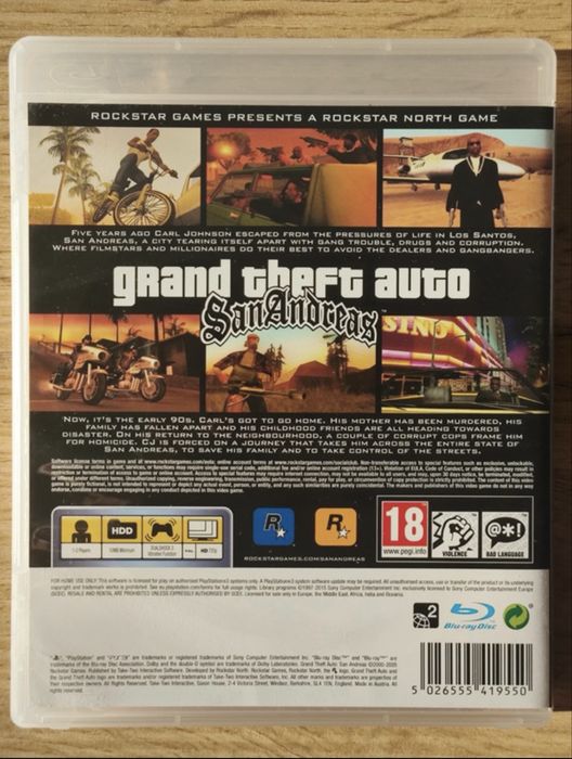 GTA San Andreas para console