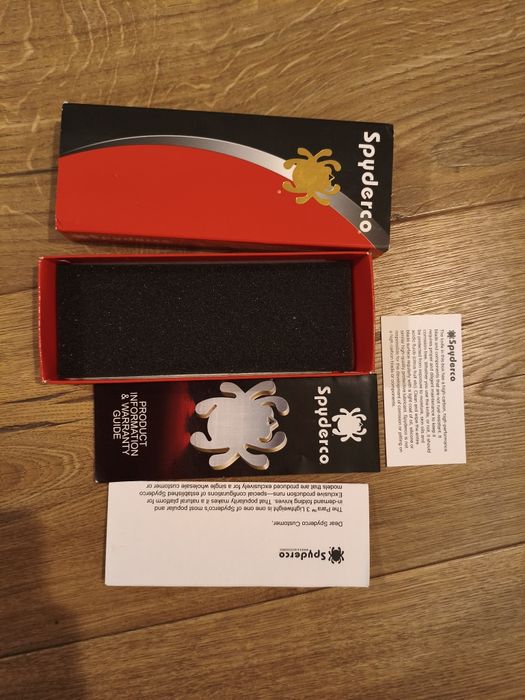 Nóż Spyderco M4 Para 3 Lightweight