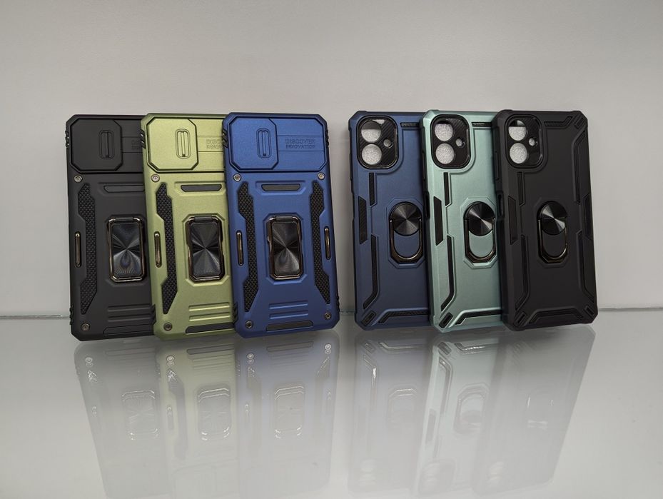 Samsung A06 Противоударный чехол с подставкой чохол