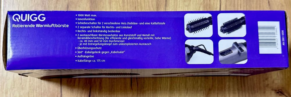 Фен-стайлер з насадкою, що обертається Quigg GT-SF-HAB-04