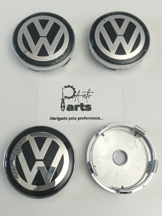 Centros de jante Volkswagen 50mm/56mm/60mm