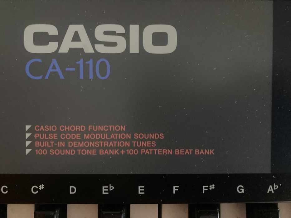 Órgão eletrónico Casio CA-110