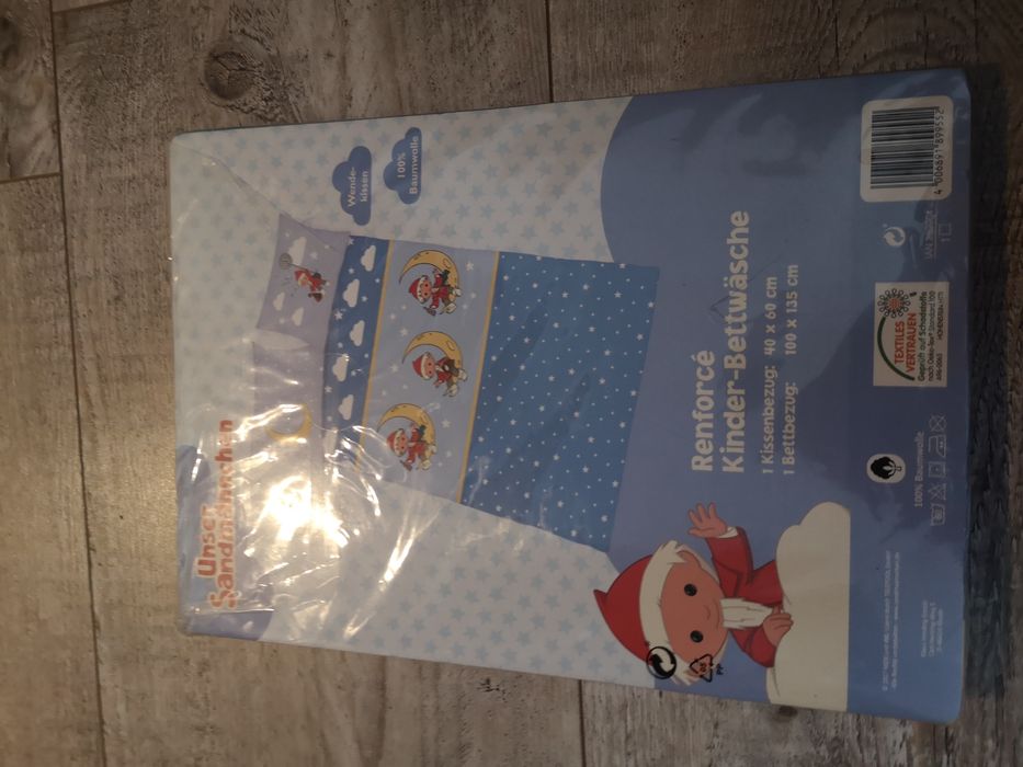 Pościel dla dziecka 100 x 135 cm nowa