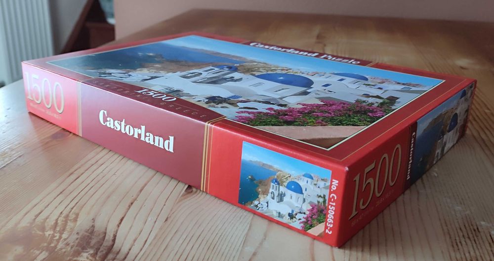 Puzzle Castorland 1500 elementów Santorini Grecja #6