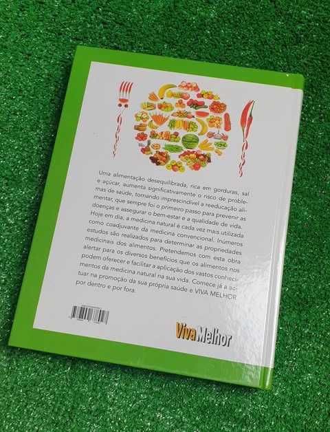 Livro "Viva melhor com a Culinária para a Saúde"