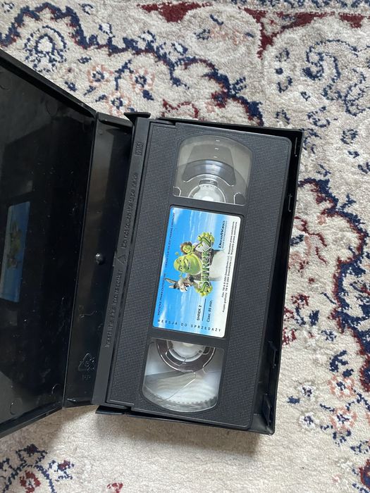 Kaseta vhs shrek 2