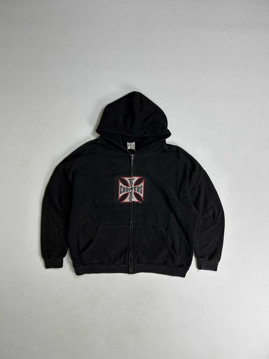 Худі West Coast Choppers hoodie zip up archive зипка кофта худи зіпка