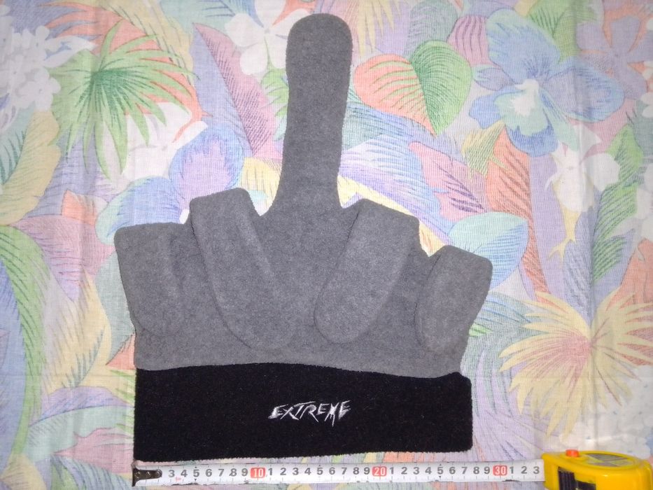 Шапка флиска fuck фак факун прикол