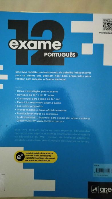 Português - Preparação exame nacional 12°Ano - Envio Gratuito