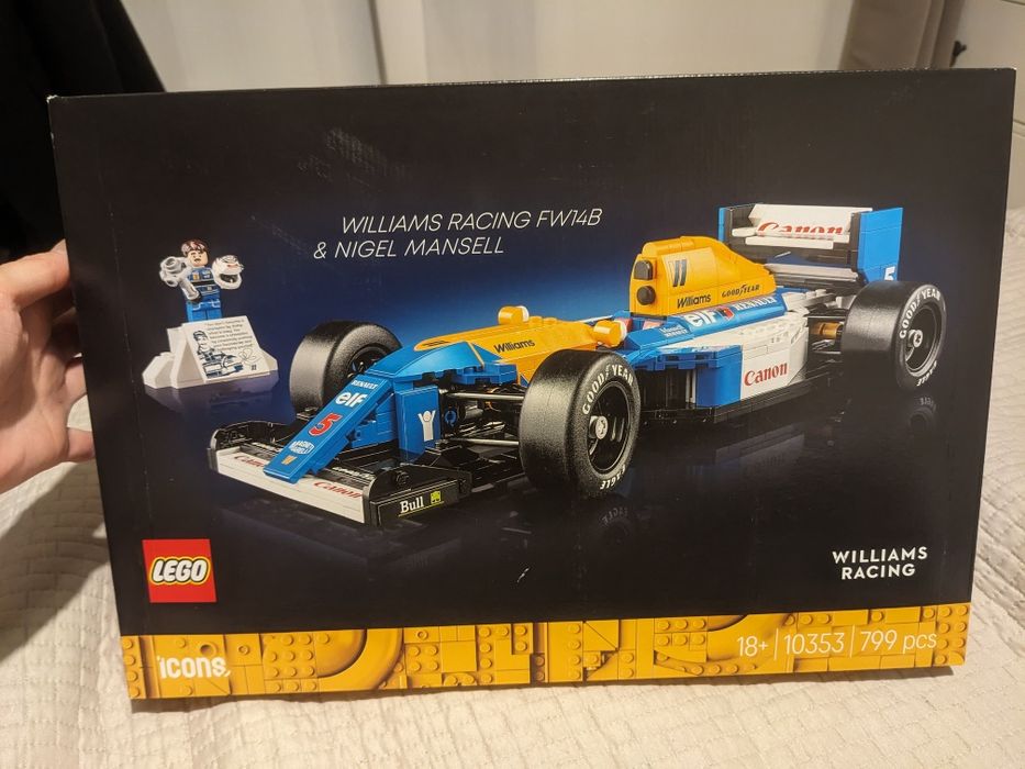 LEGO 10353 Icons Williams Racing FW14B i Nigel Mansell