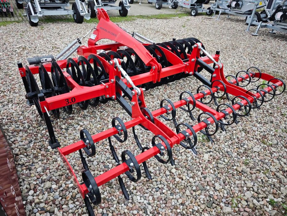 Wał cambella 3m na przedni tuz 700mm Rolex wał uprawowy LUPUS AgroLift