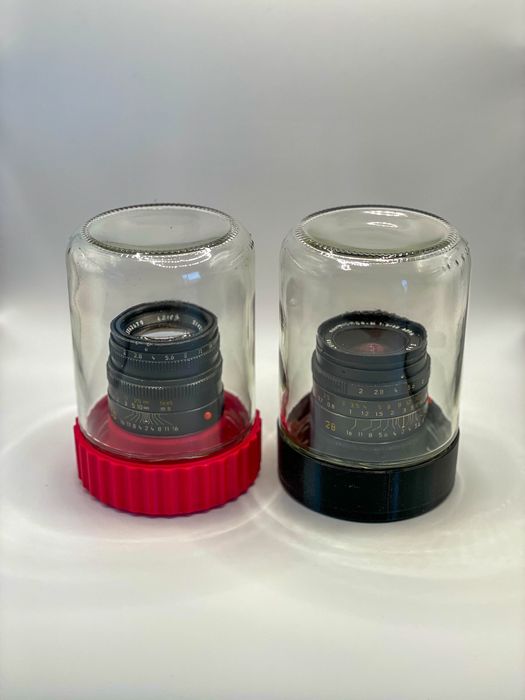 Leica M Lens Container (réplica de vidro)