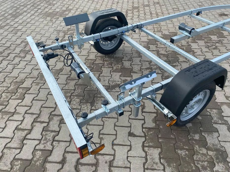 Temared Dostawa Przyczepka Podłodziowa Dmc750kg Łódź Do 5,3M