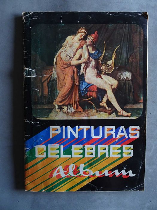 Caderneta de cromos Pinturas Célebres (faltam 41 cromos)