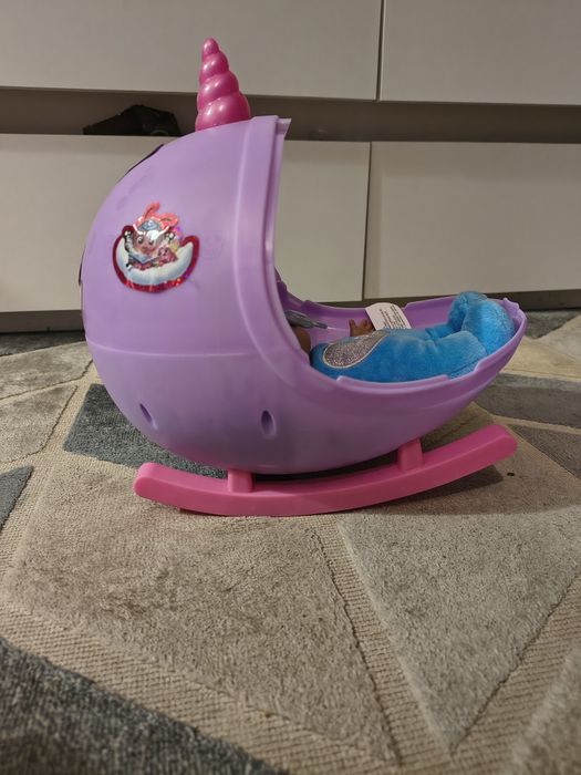Lalka z łóżeczkiem babycorns