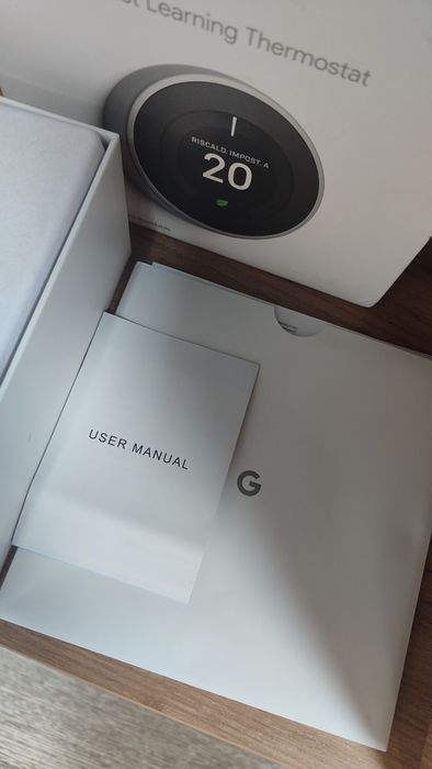 Google Nest Learning Thermostat розумний термостат