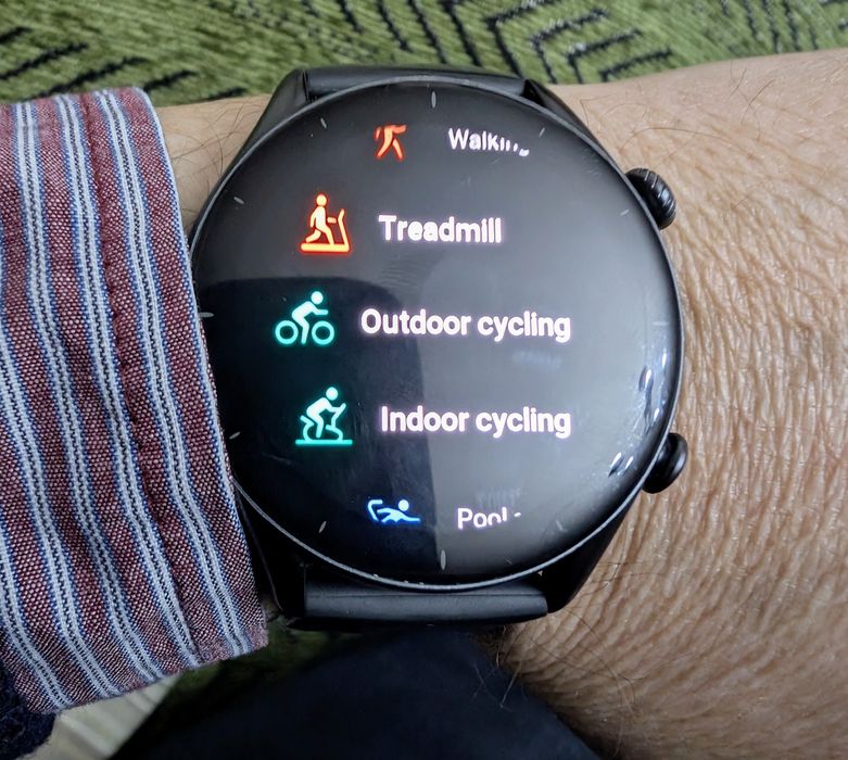 Amazfit GTR 3 smartwatch