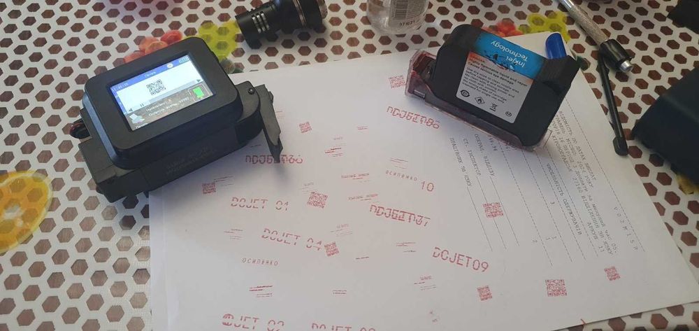 DCODE XMINI міні ручний струйний прінтер для печати текста QR-код