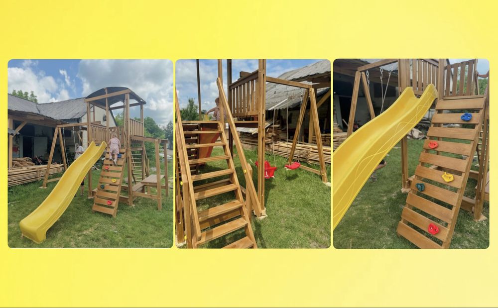 Вироби для дитячого майданчика та садочка/пісочниця/столик