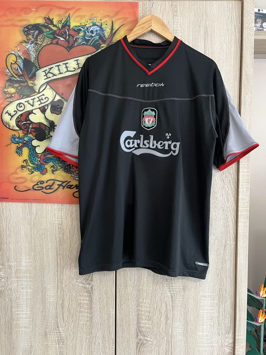 2002-04 Liverpool Reebok Away Premier League Football y2k 2000s