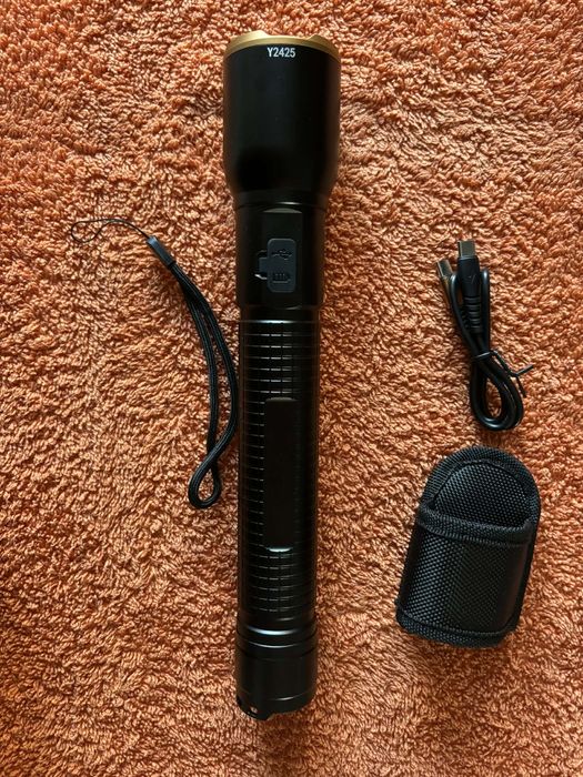 Latarka DURACELL DF6000R – 6000 lm | USB-C | Powerbank