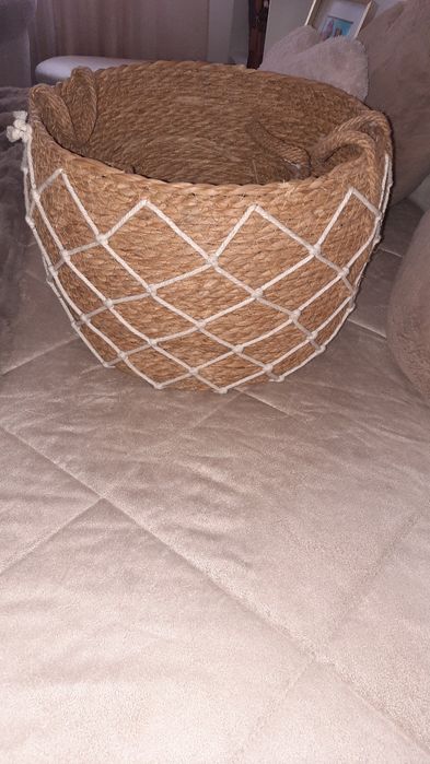 2 cestos medidas nas fotos