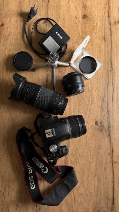 Продам Canon EOS 500D комплектом