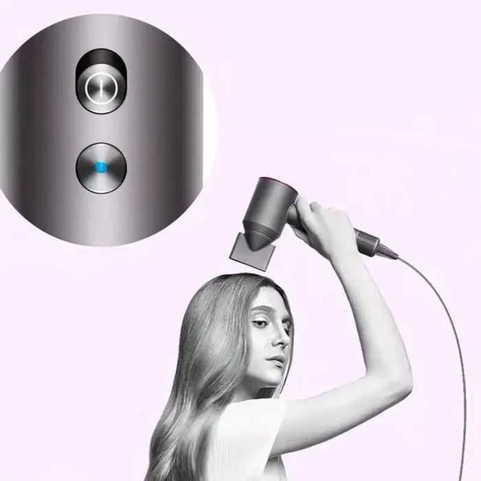 Фен для волос Super Hair Dryer, 1600 Вт, с магнитными насадками