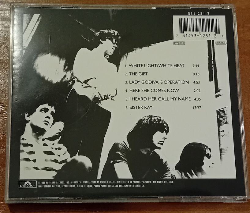 CDs: Velvet Underground e Lou Reed