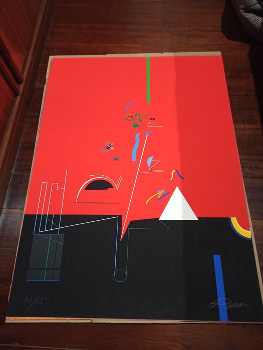 Serigrafia Júlio Pomar