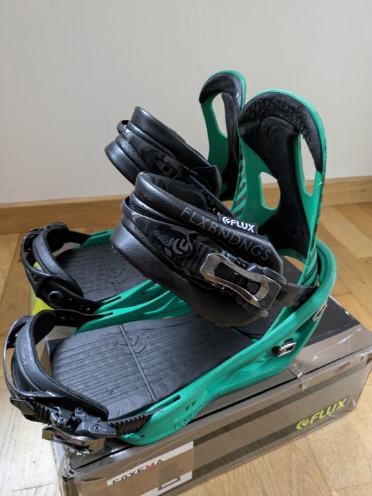 Flux TT M L wiązania snowboardowe snowboard zielone Burton Union