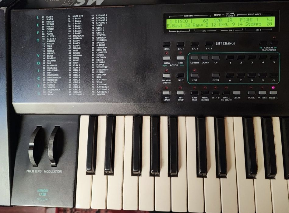 Ketron MS-5 синтезатор легенда