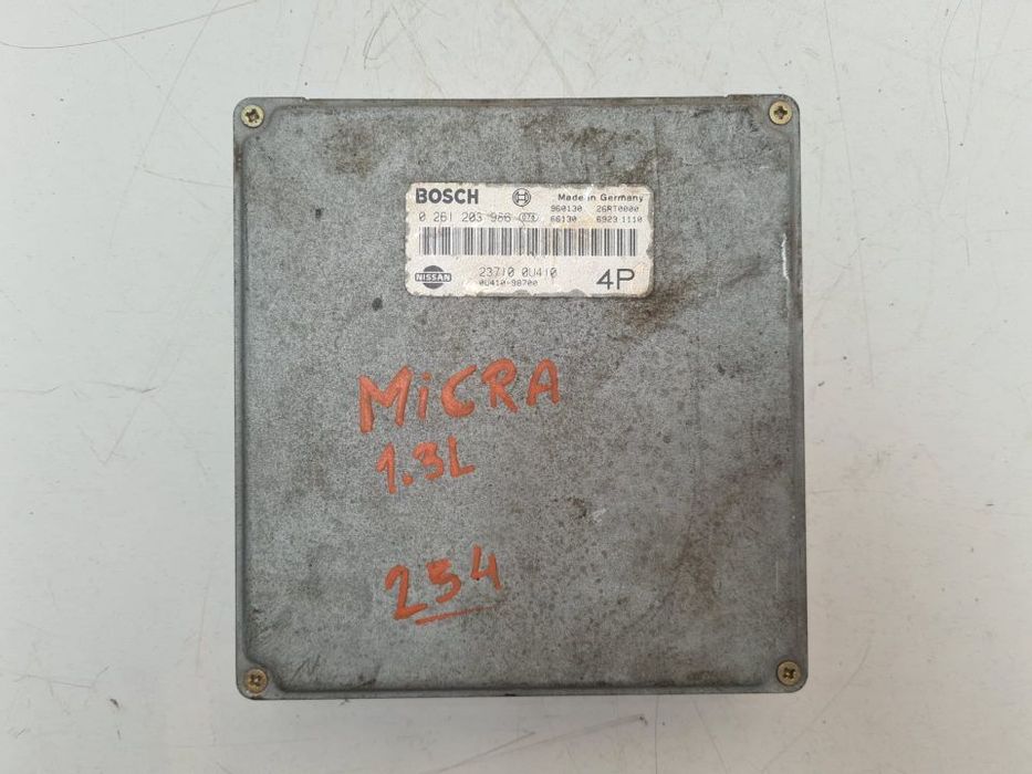 CENTRALINA BOSCH | REF. 23710 0U410 - 0 261 203 986 | NISSAN MICRA