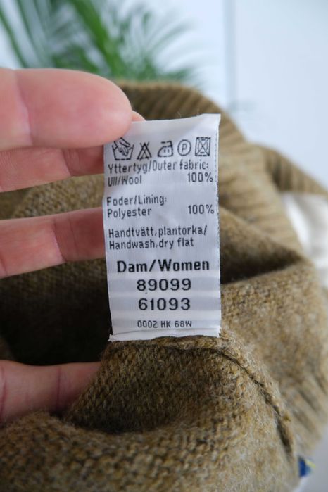 Fjallraven wełna damskie sweter  r XL